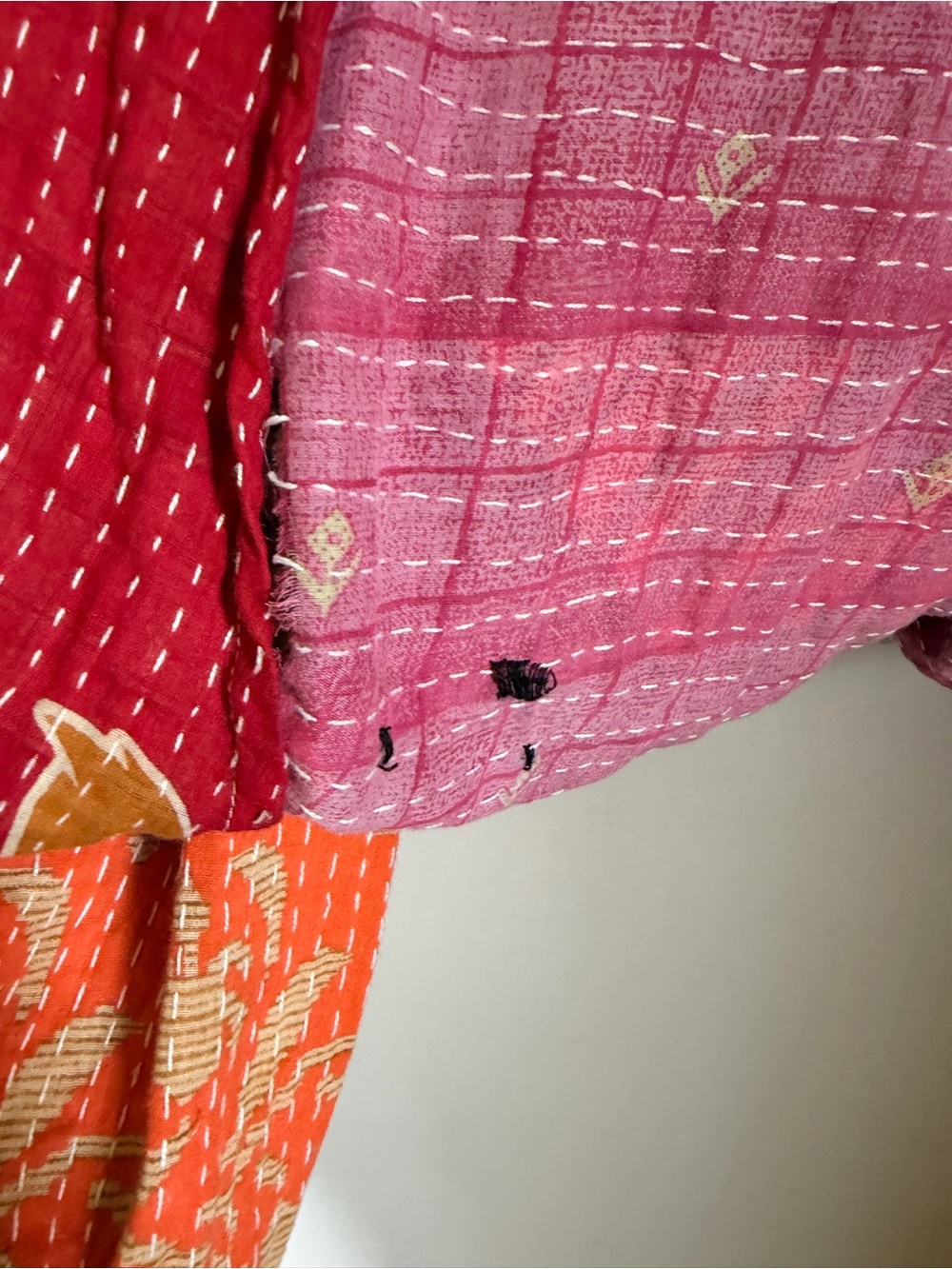 Kantha Bae Be Still Harem Bohemian Patchwork Harem Pants - Picture 10 of 11